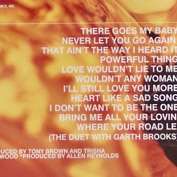 Trisha Yearwood Where Your Road Leads CD LP Album Garth Brooks Guest MCA 1998 - Picture 3 of 3